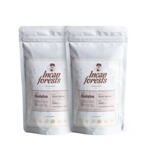 Cafe tostado de especialidad geisha black honey