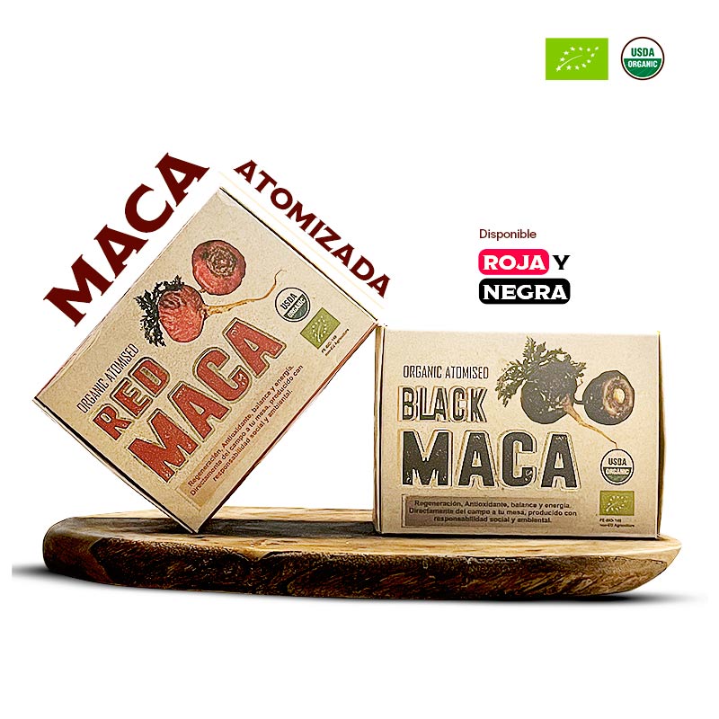 Maca Negra atomizada Maca Roja Atomizada peru